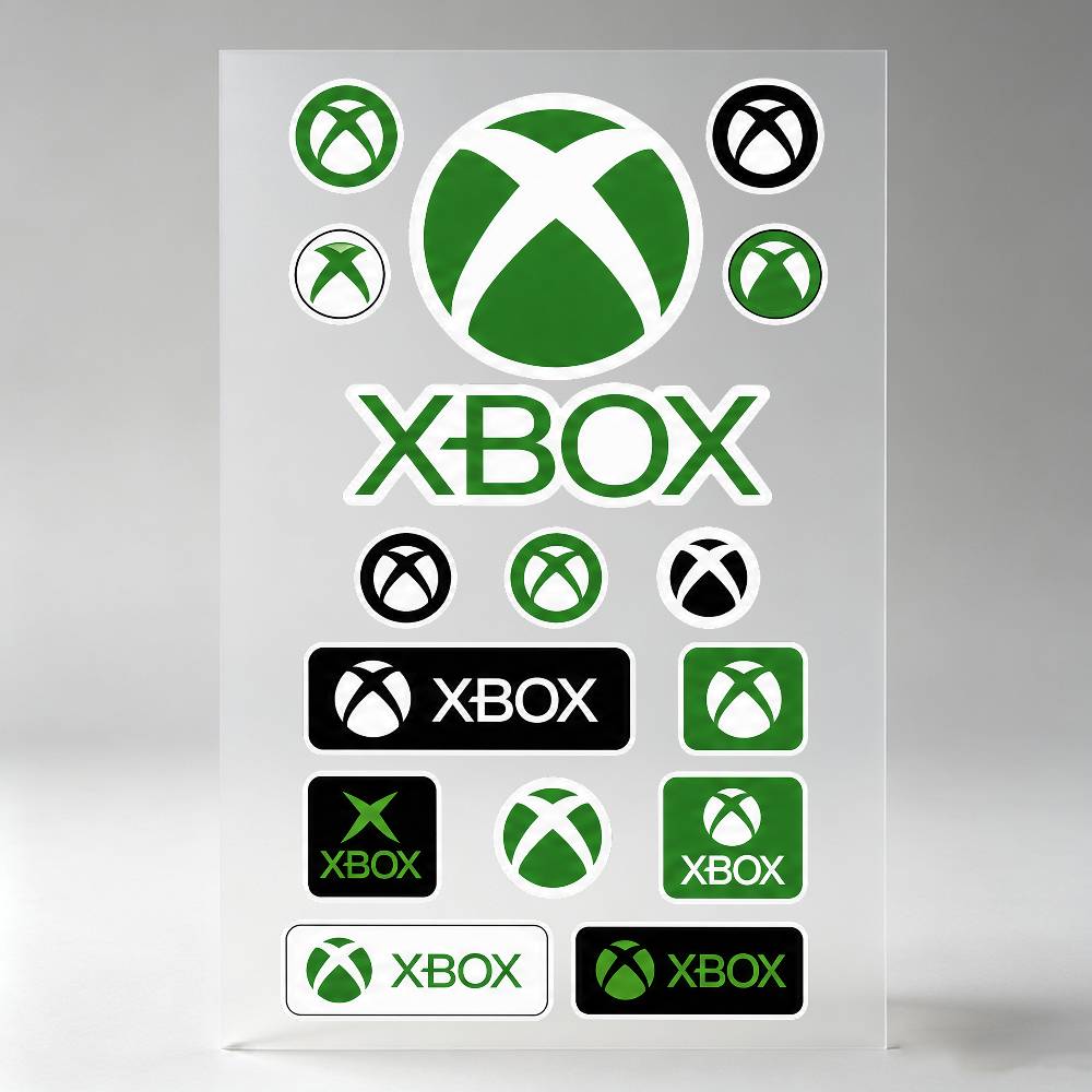 Xbox Laptop Accessories - X-박스 스티커, 자동차 차체, 범퍼, 창문,