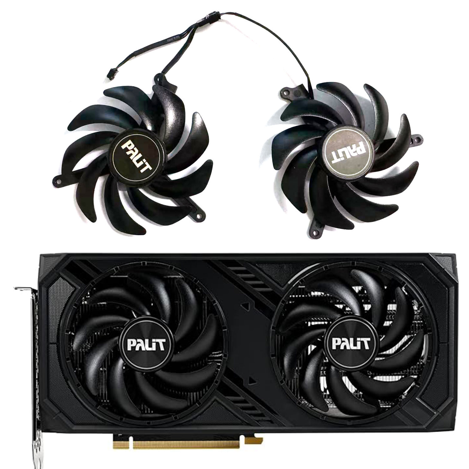 Nvidia Vga Rtx 4060 - 새로운 THA9513S2H-PAA07 93MM 4핀 DC 12V