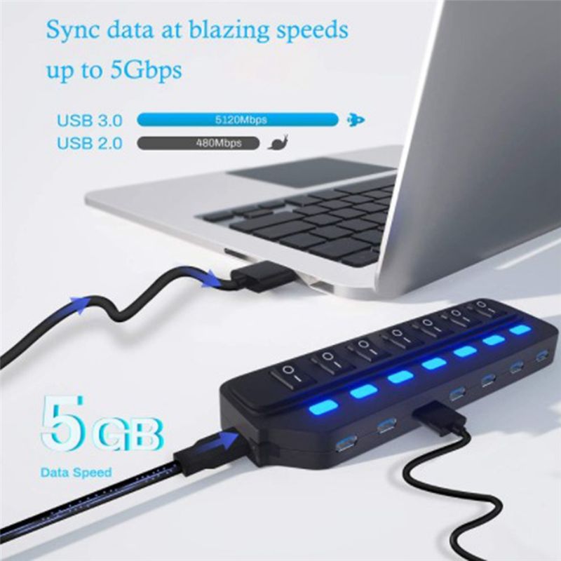 Laptop Accessories Usb - A64I USB 허브 2.0 USB 분배기