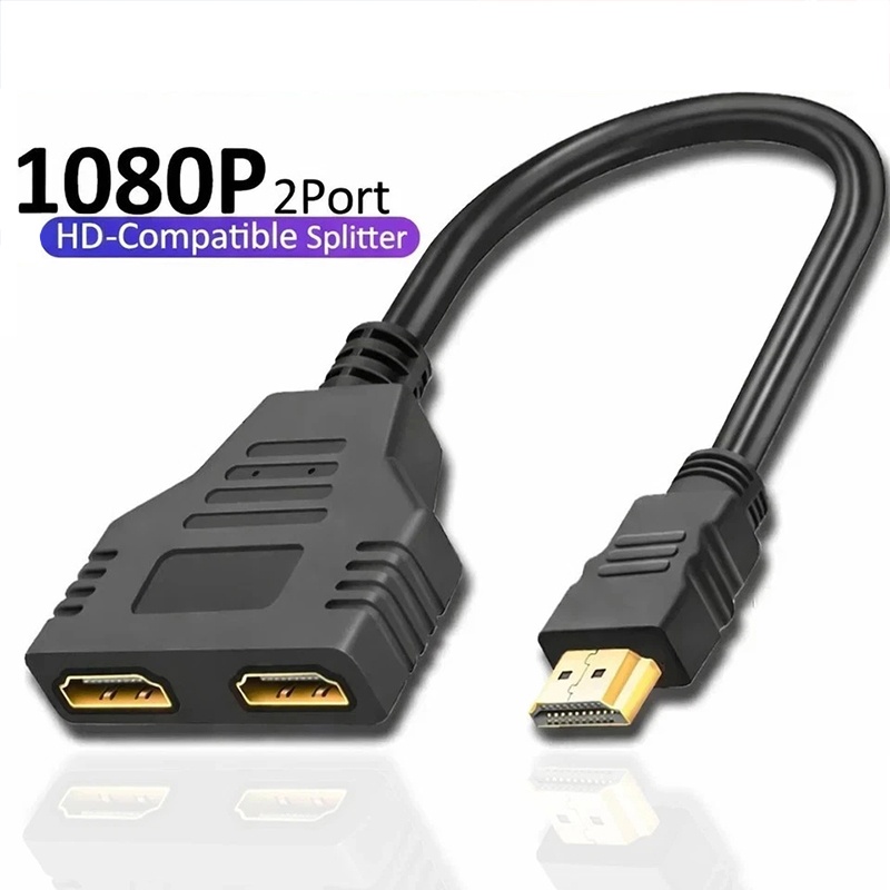 Xbox Laptop Accessories - HDMI 호환 스플리터 어댑터 케이블 1개