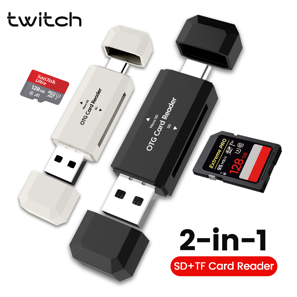 Laptop Accessories And Gadgets - 2 in 1 타입 C SD