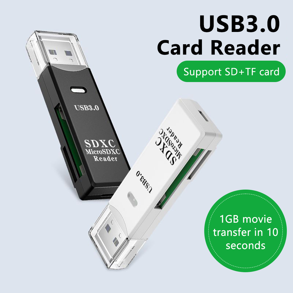 2 in 1 USB 3.0 카드 리더기 마이크로 TF  - Laptop Accessories And Gadgets 리뷰 및 가격