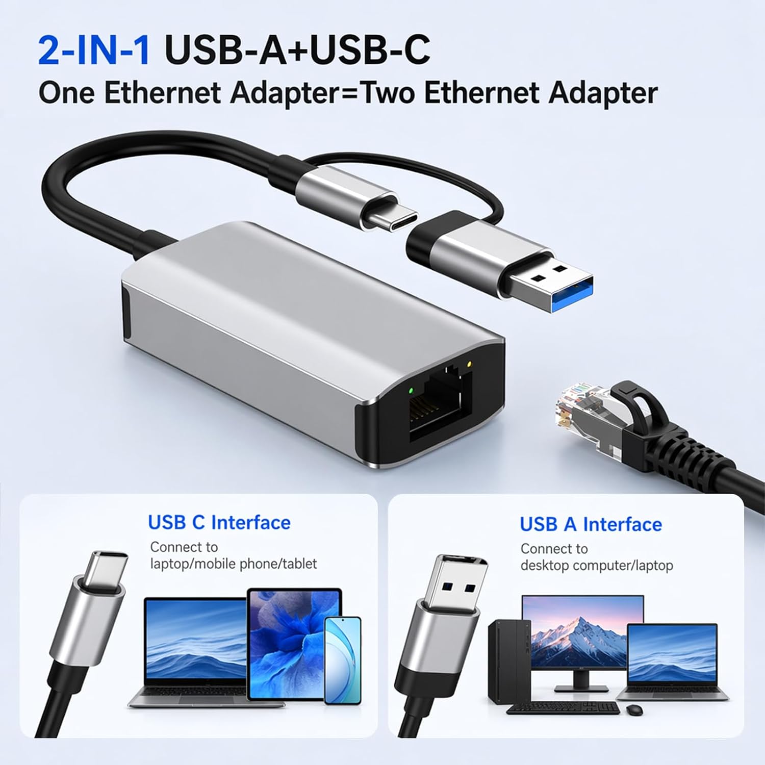 2.5G(2500Mbps) USB 3.0 Type-C  - Laptop Accessories And Gadgets 리뷰 및 가격