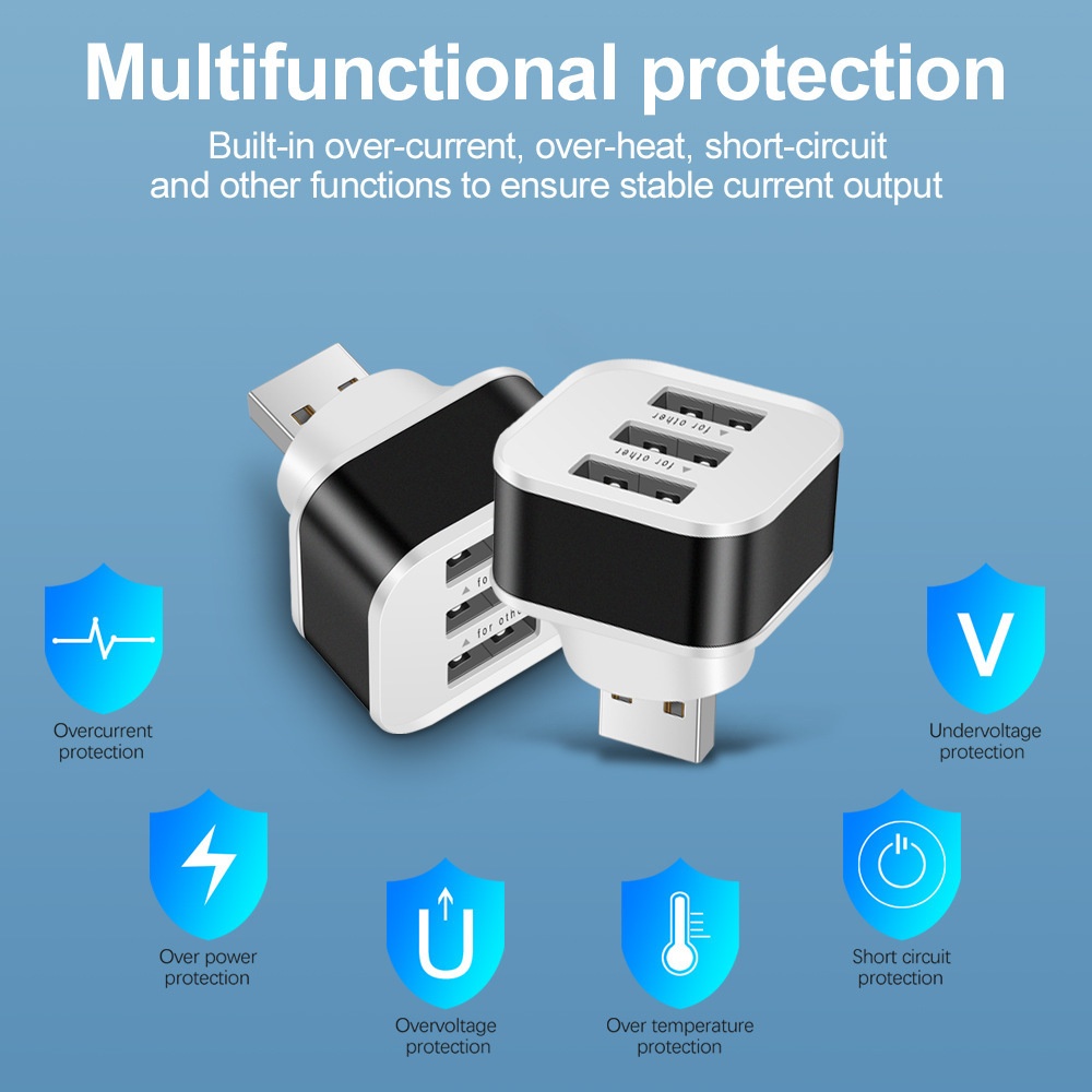 3 포트 USB 슬롯 어댑터, USB 3 in 1 다중 - Laptop Accessories Usb 리뷰 및 가격