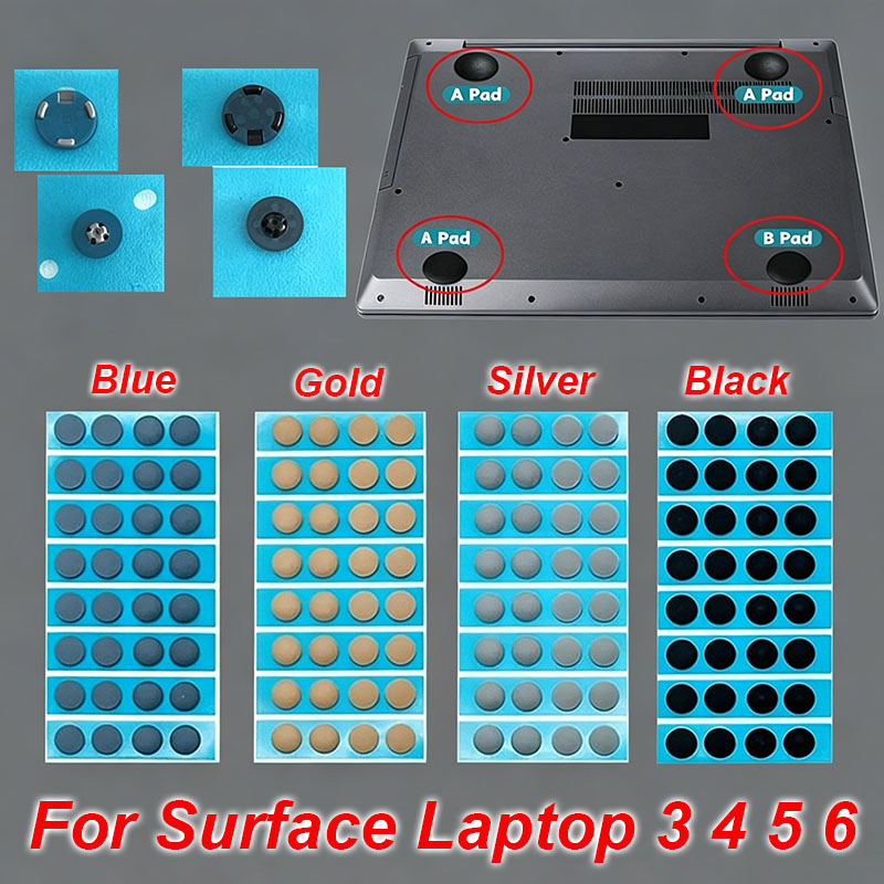 서피스 랩탑 3 4 5 하단 케이스 풋 패드용 미끄럼  - Xbox Laptop Accessories 리뷰 및 가격