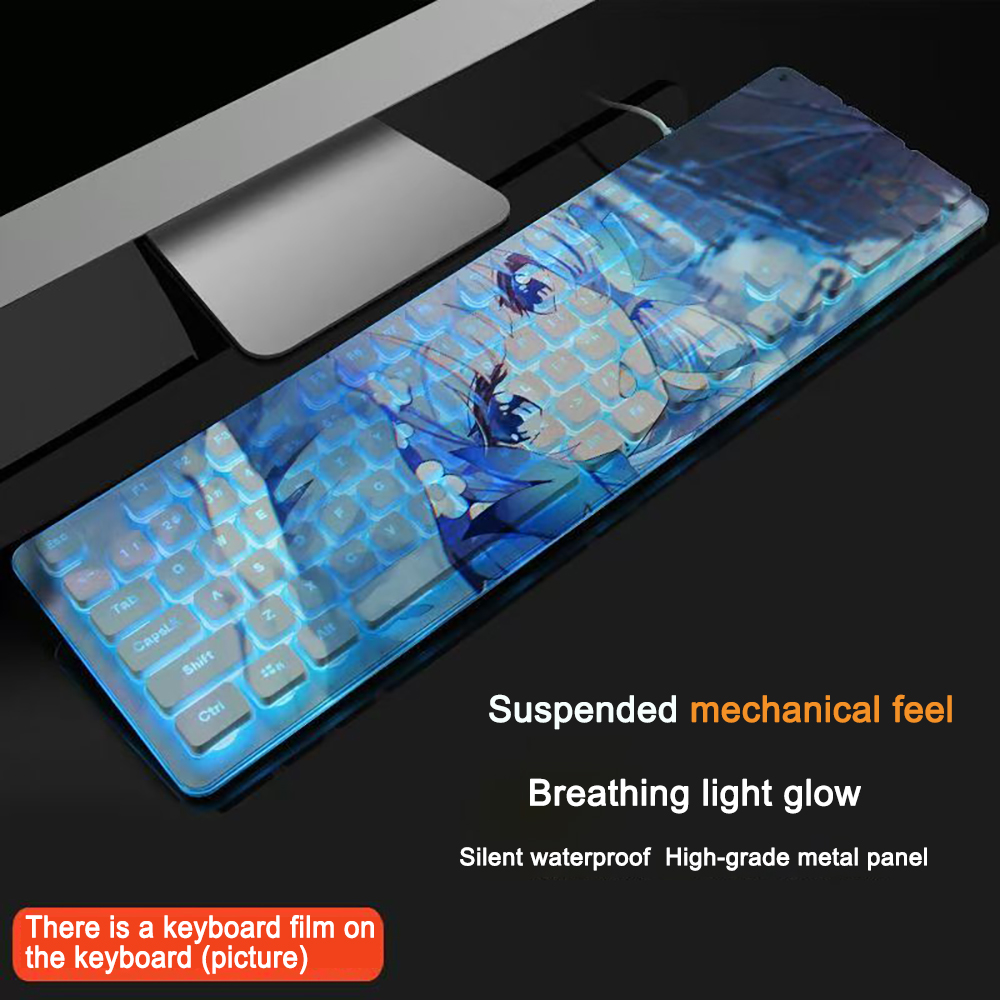 게임용 키보드 104키 Genshin Impact Ka - Laptop Accessories Usb 리뷰 및 가격