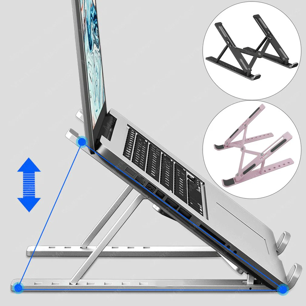 노트북 스탠드 휴대용 접이식 노트북 브래킷 조정 가능한 - Laptop Accessories And Gadgets 리뷰 및 가격