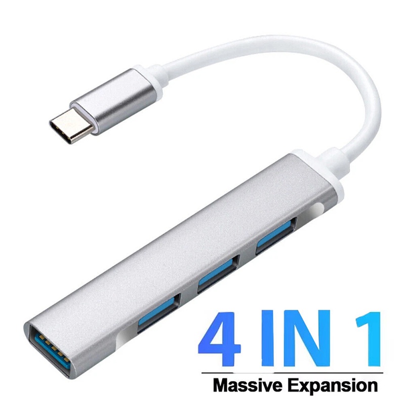4-in-1 타입-C 확장 허브 4포트 USB C 허브 - Laptop Accessories And Gadgets 리뷰 및 가격