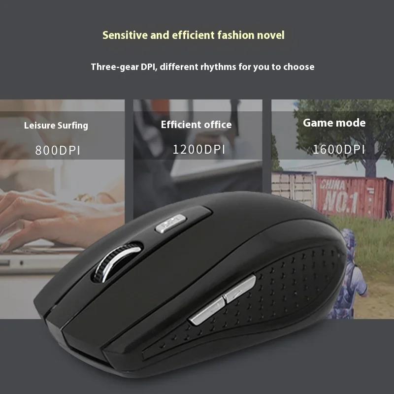 무선 마우스 2.4G 무소음 모바일 광학 마우스, 노트 - Laptop Accessories Usb 리뷰 및 가격