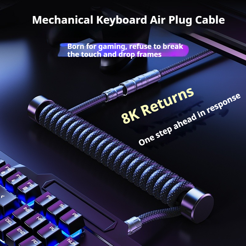 Eary 1.2m 코일형 키보드 케이블 USB to T - Laptop Accessories And Gadgets 리뷰 및 가격