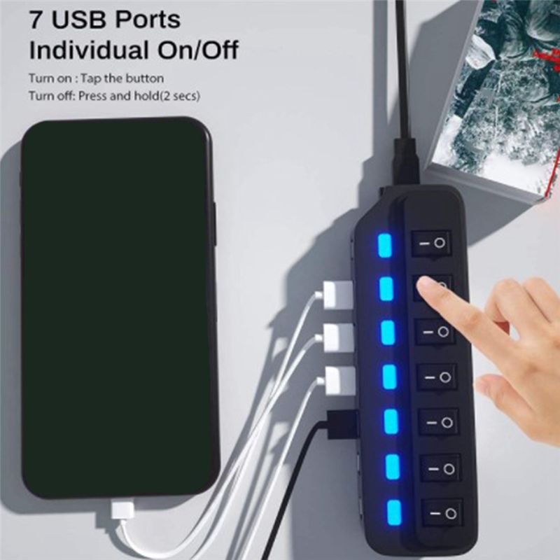 A64I USB 허브 2.0 USB 분배기 멀티 허브  - Laptop Accessories Usb 리뷰 및 가격