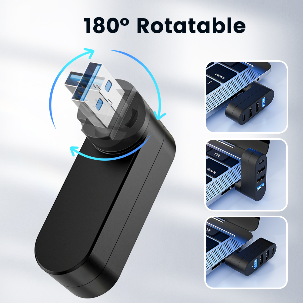 4포트 멀티 USB 2.0 허브 미니 USB 허브 18 - Laptop Accessories Usb 리뷰 및 가격