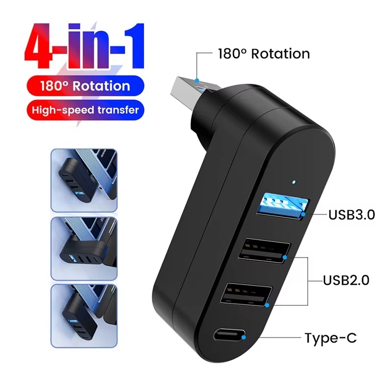 USB 허브 3.0 미니 스플리터 박스 4포트 180  - Laptop Accessories And Gadgets 리뷰 및 가격